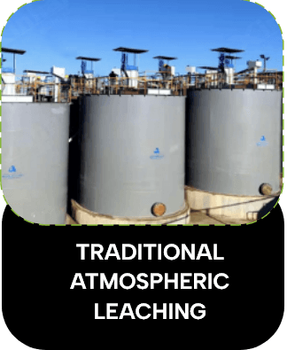 By-product of a traditional atmospheric leaching process